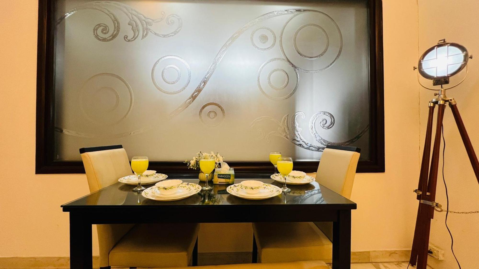 Olive Service Apartments - Greater Kailash New Delhi Luaran gambar