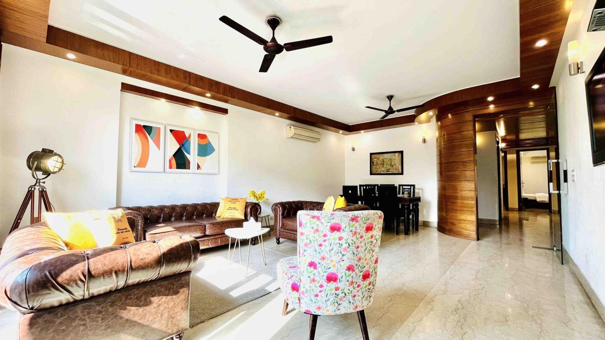 Olive Service Apartments - Greater Kailash New Delhi Bilik gambar