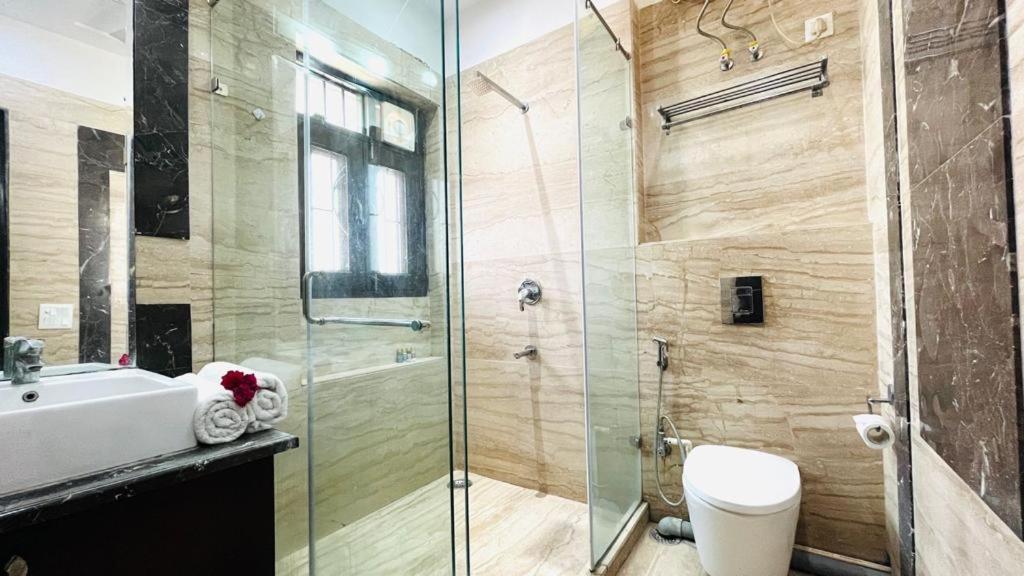 Olive Service Apartments - Greater Kailash New Delhi Luaran gambar